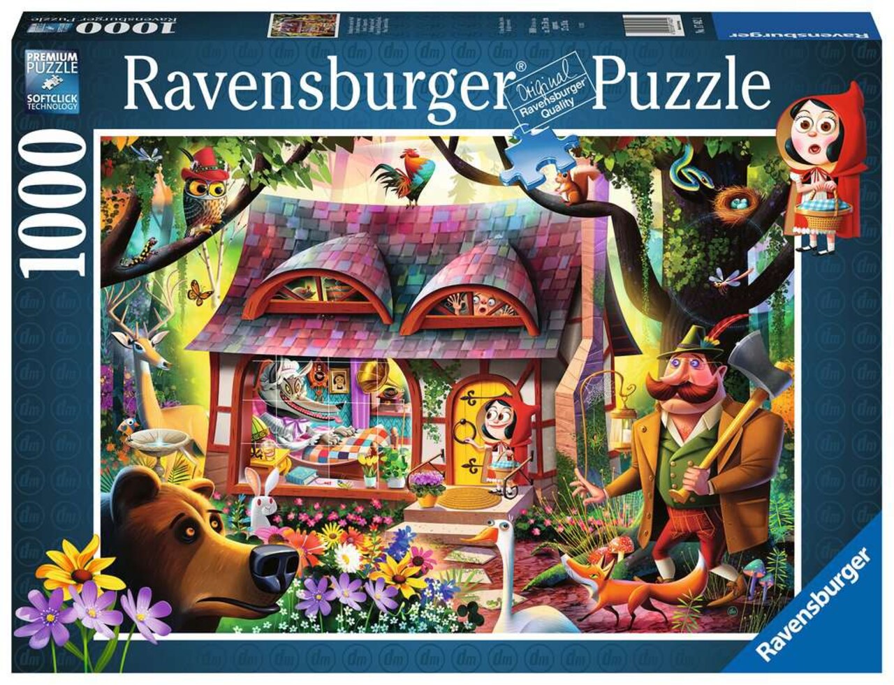 Ravensburger Come In, red Riding Hood 1000p Jigsaw Puzzle
